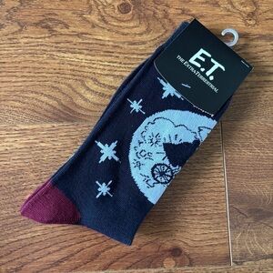 E.T. Bike moon crew socks